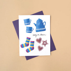 Cosy On Down Card By Chu This Studio