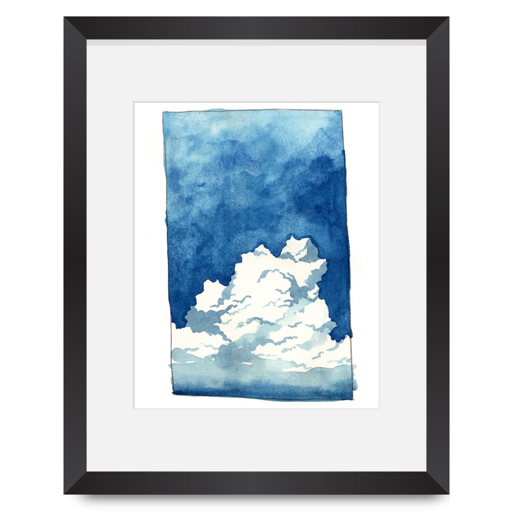 Cumulus Clouds 8.5x11 Print By Little Foible