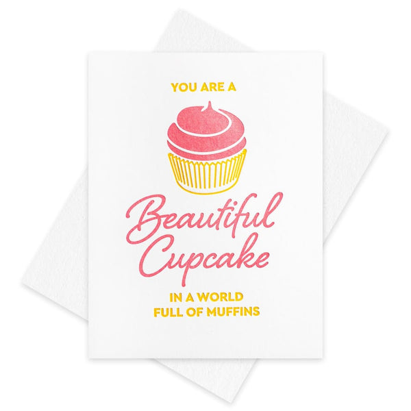 Cupcake Muffin Card By Inkwell Originals