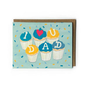 Cupcakes Fathers Day Card By Honeyberry Studios