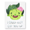 Cute Zombie Card By Vena Carr Illustration