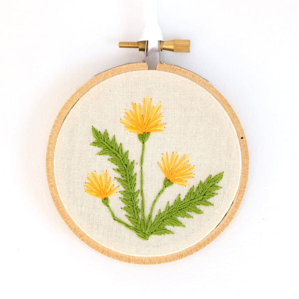 Dandelion Embroidery By Katiebette
