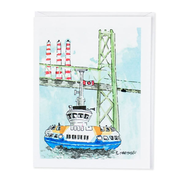 Dartmouth Ferry Card by Bard