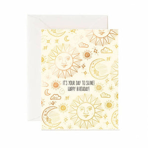 Day To Shine Birthday Card By Jaybee Design