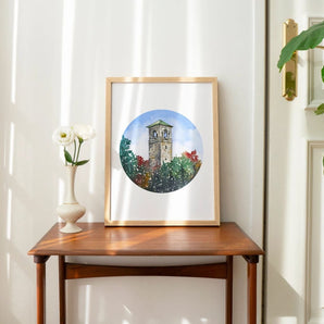 Dingle Tower 11x14 Print By Janna Wilton Art