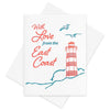 East Coast Love Card By Inkwell Originals