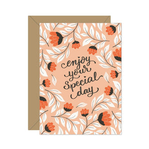 Enjoy Your Special Day Card By Hello Sweetie Design