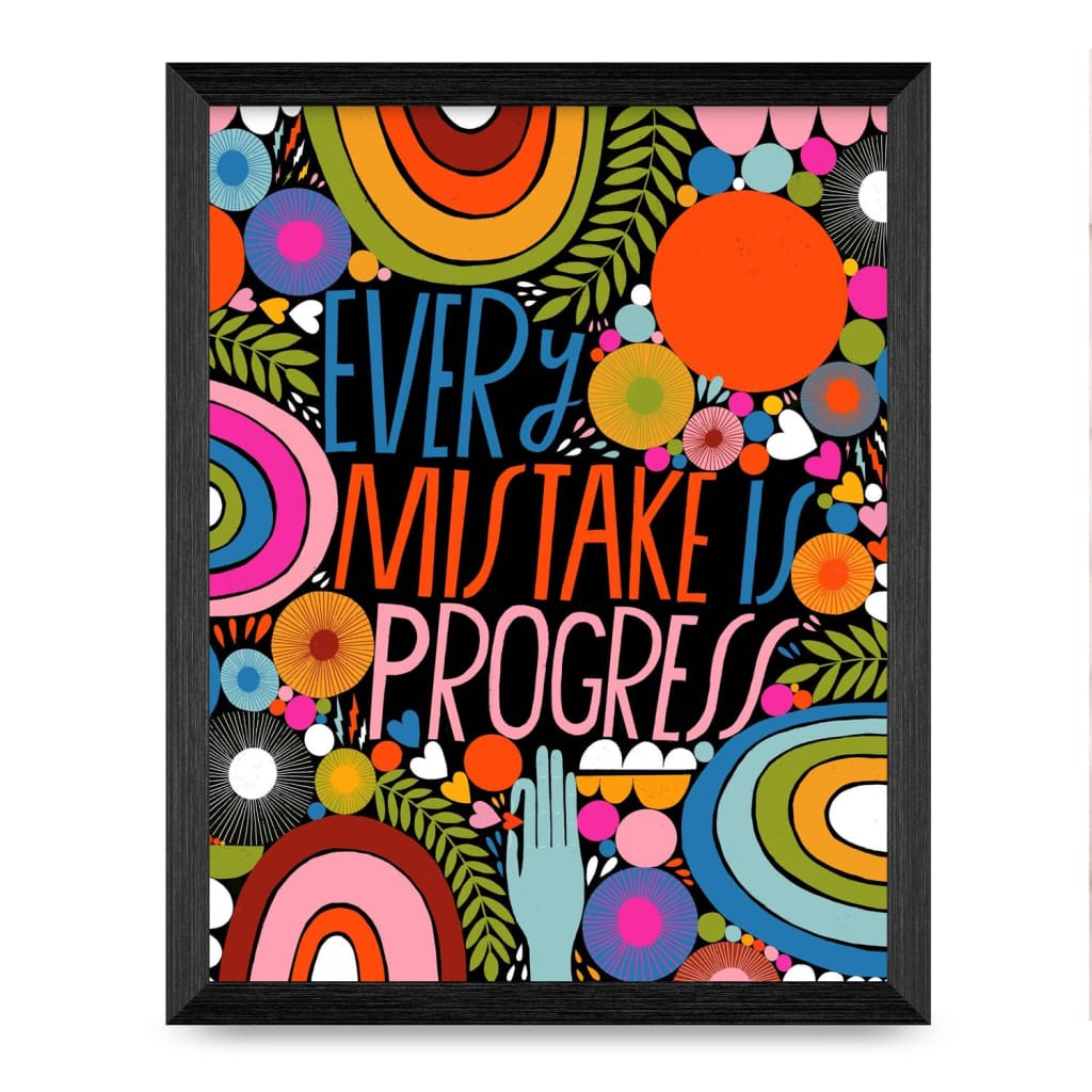 Every Mistake 8.5x11 Print By Lisa Congdon Art &