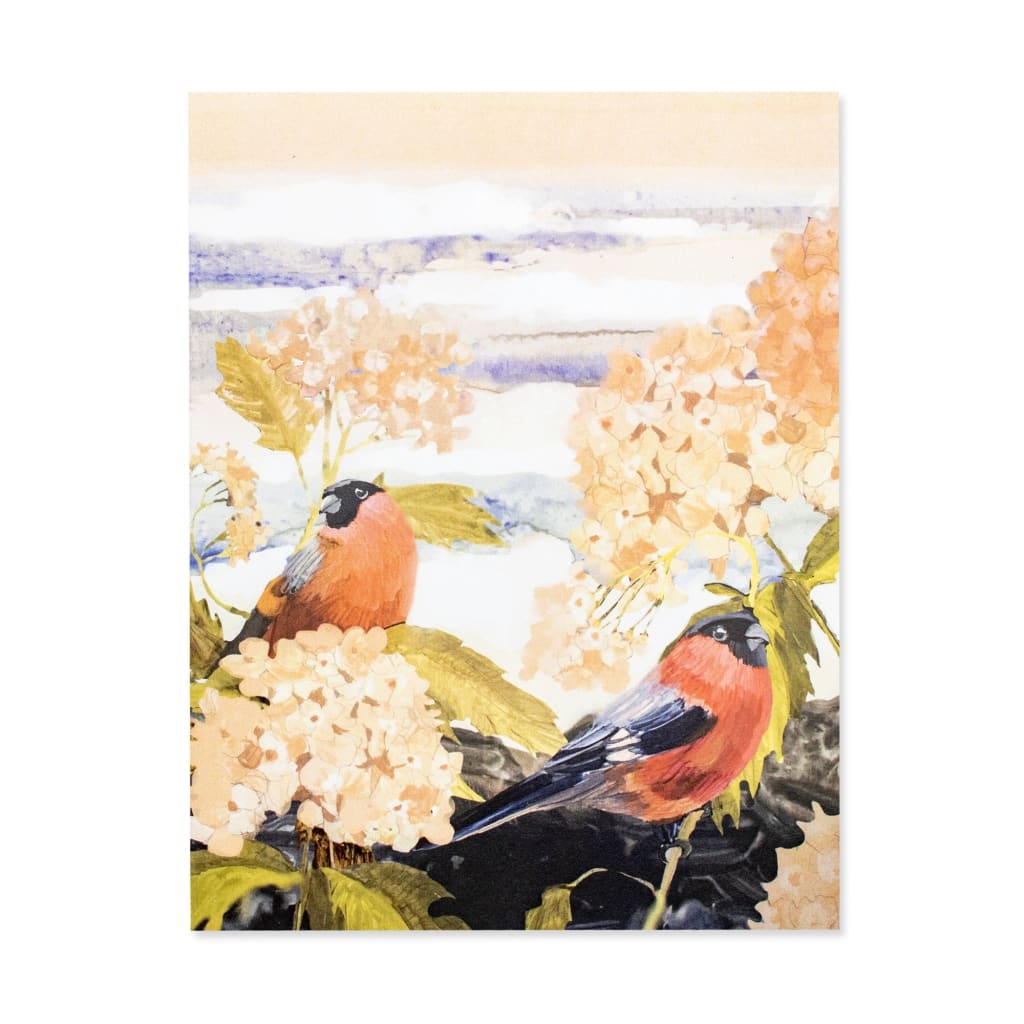 Finches & Florals Card By Briana Corr Scott