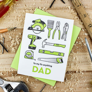 Fix It Dad Card By Inkwell Originals