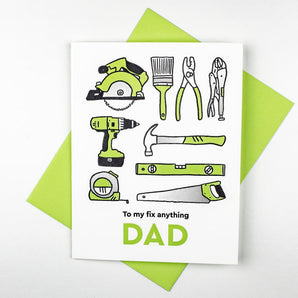 Fix It Dad Card By Inkwell Originals
