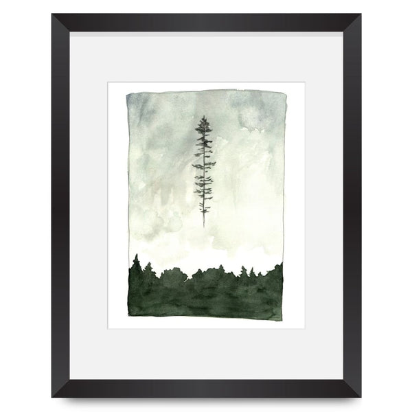 Floating Tree 8.5x11 Print By Little Foible