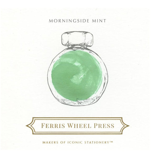 Fountain Pen Ink 38ml - Morningside Mint By Ferris Wheel