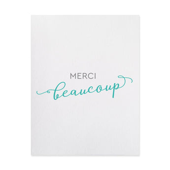 French Thank You Card By Inkwell Originals