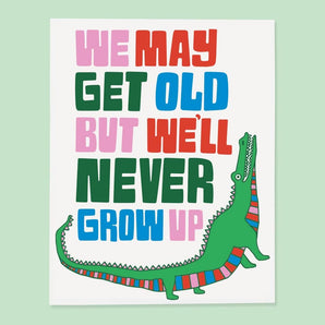 Gator Birthday Card By The Good Twin
