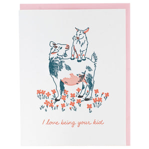 Goats Mom Card By Smudge Ink