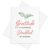 Gratitude Wonder Card By Inkwell Originals