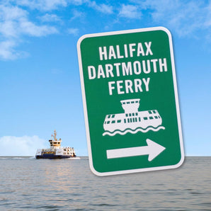 Halifax - Dartmouth Ferry Magnet By Inkwell Originals
