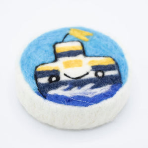 Happy Ferry Felted Soap By Magic of Wool