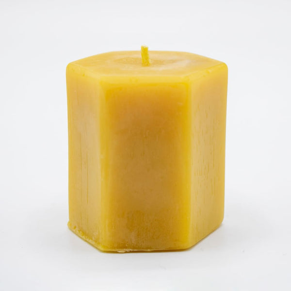 Hexagon Beeswax Candle By Horsman’s Hearth