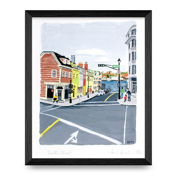 Hollis Street 8x10 Print By Kat Frick Miller Art