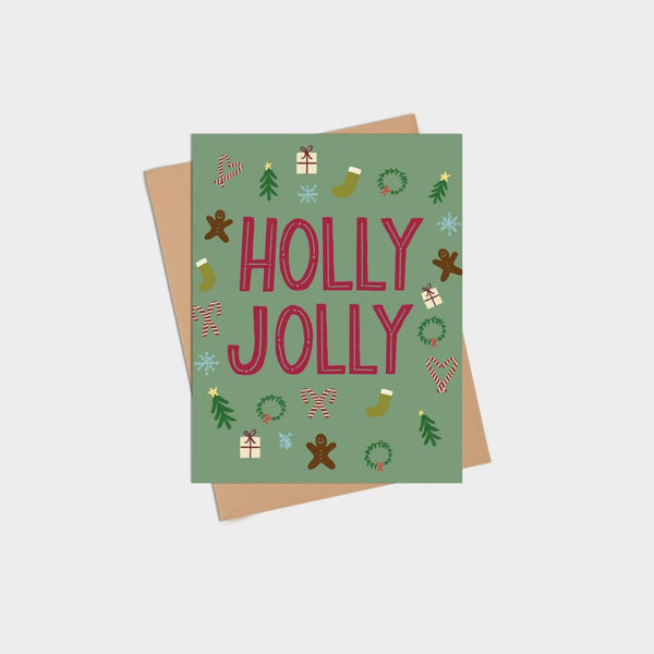 Holly Jolly Card By Happy Sappy Mail