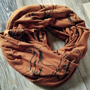 Horse Infinity Scarf By Poison Pear
