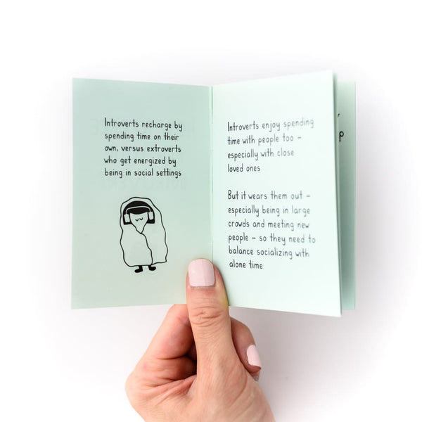 How To Care For Your Introvert Zine By Kwohtations Cards