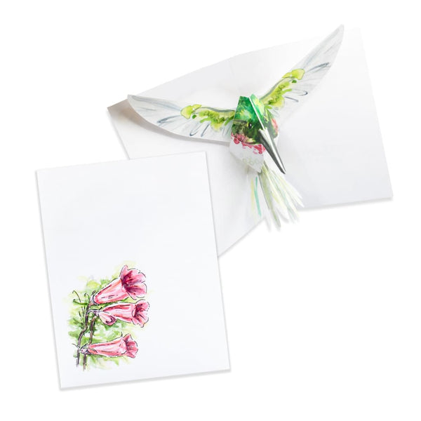 Hummingbird Pop-Up Card By Bard