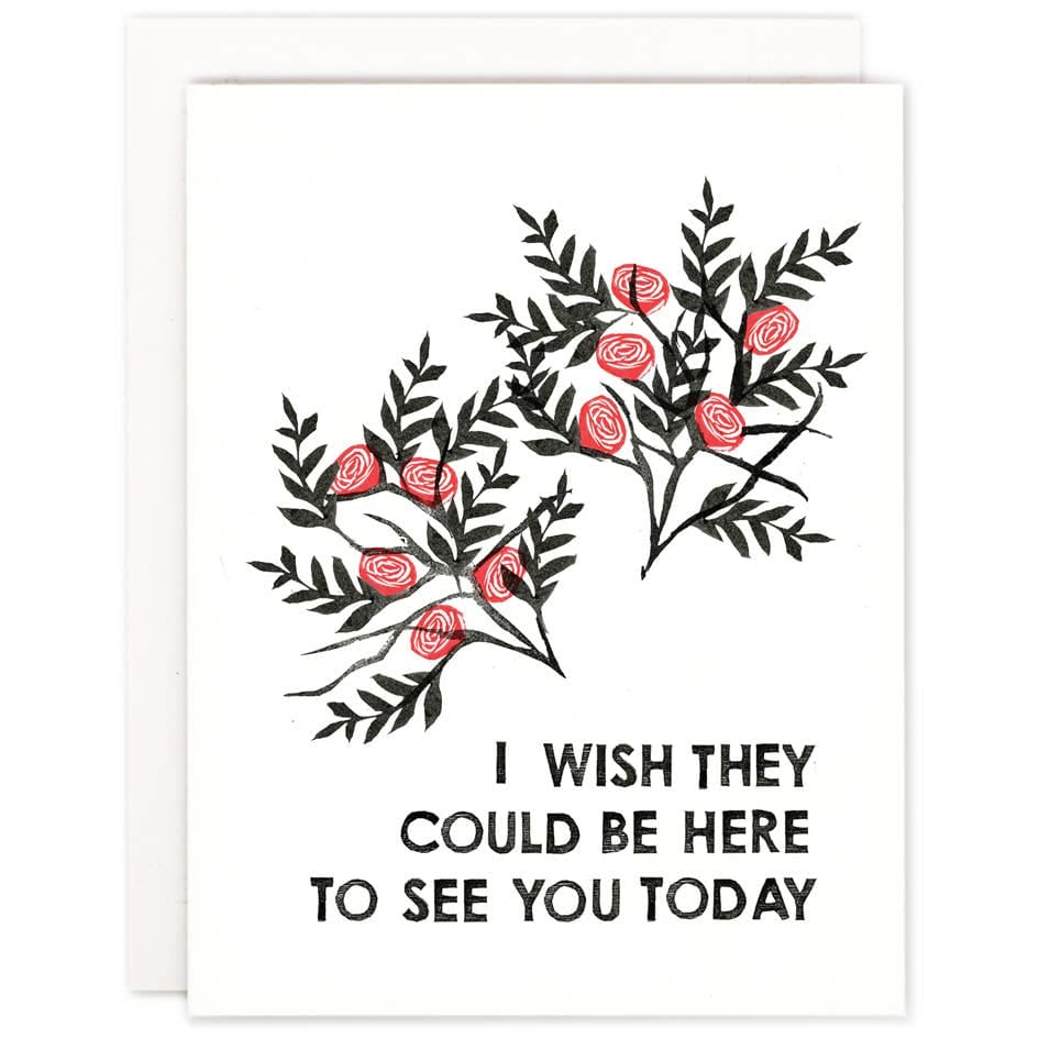 I Wish They Could Be Here Card By Heartell Press