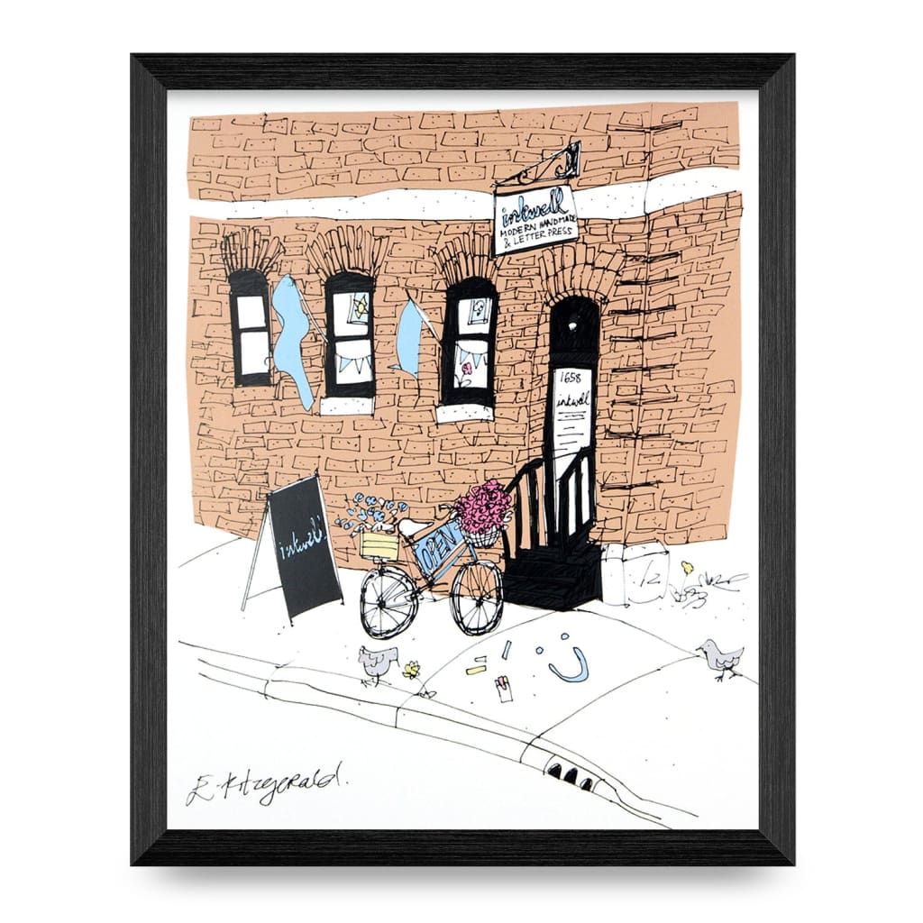 Inkwell Boutique On Market 8.5x11 Print By
