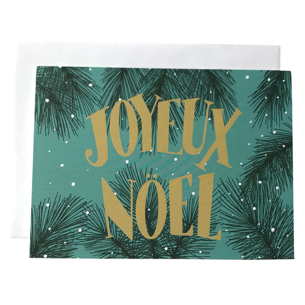 Joyeux Noel Card By Carabara Designs