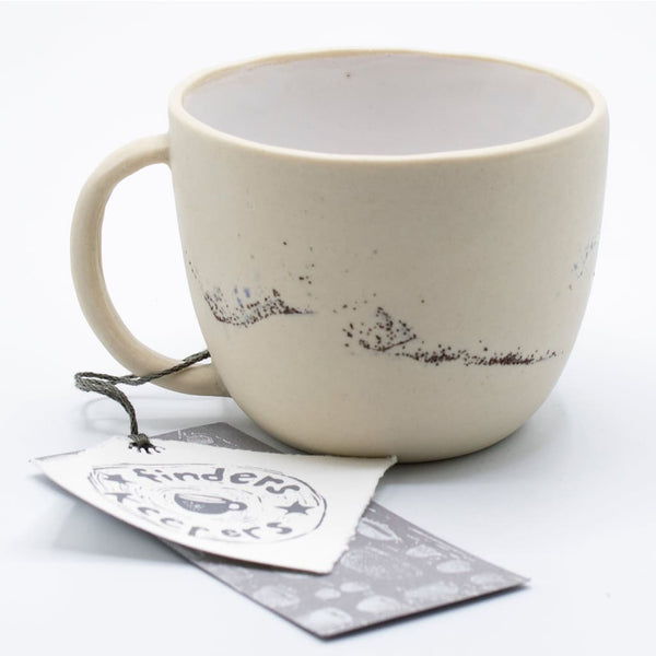 Keepers Found Materials Cappuccino Cup By Undine Clara