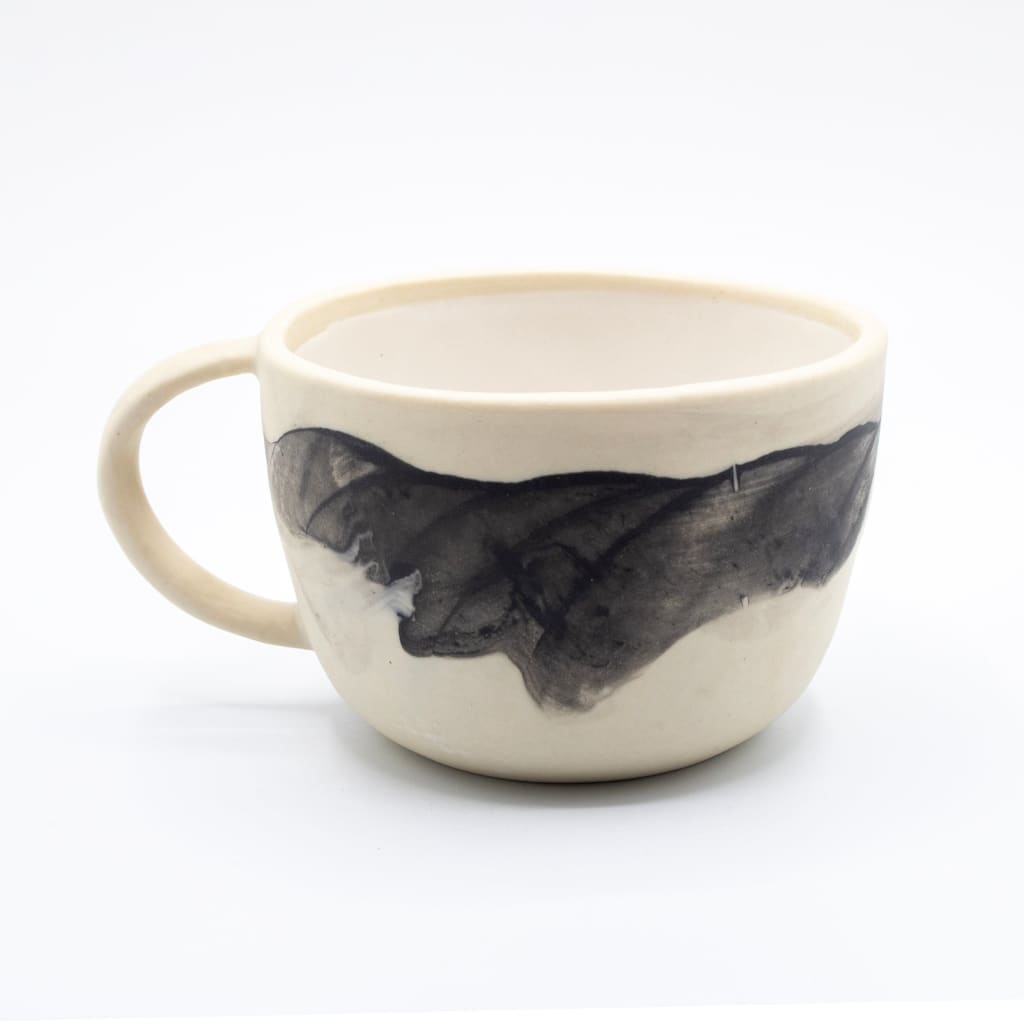 Landscape Cappuccino Cup (various colours) By Undine Clara