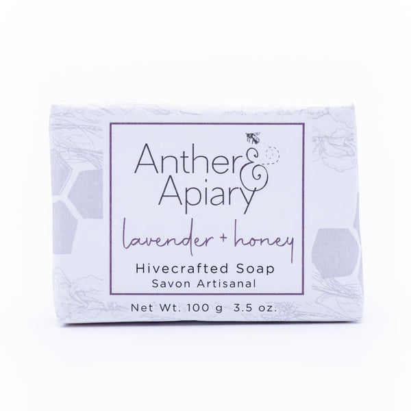 Lavender & Honey 3.5oz Soap By Anther Apiary