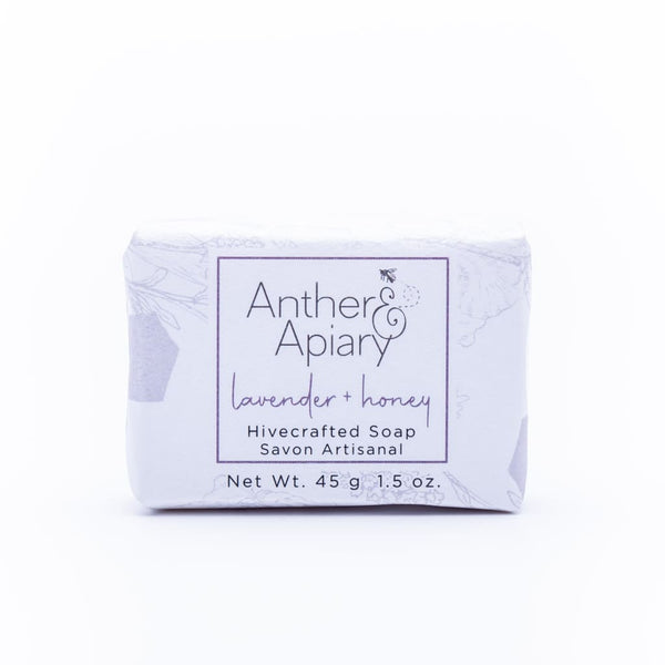 Lavender & Honey Mini Soap By Anther Apiary