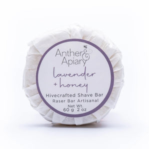 Lavender & Honey Shave Bar By Anther Apiary