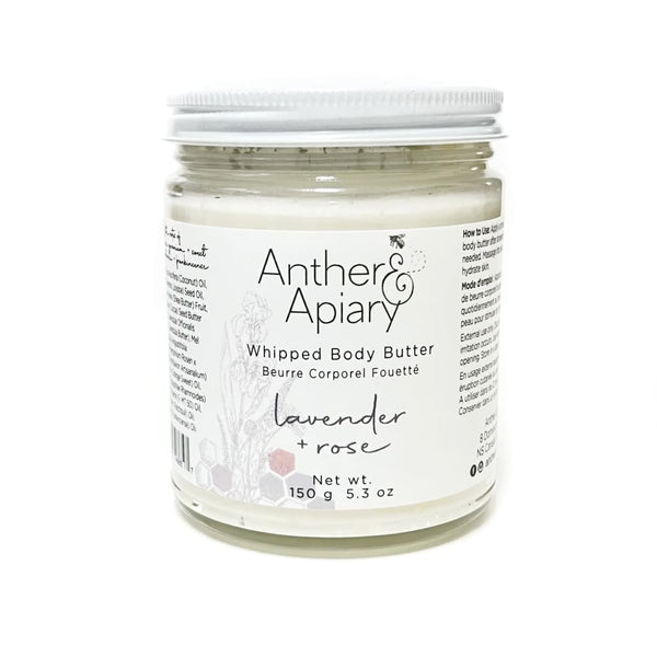 Lavender & Rose Body Butter 150g By Anther Apiary