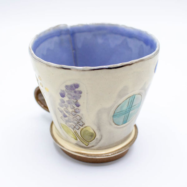 Lilac Teacup By Builder Burner Ceramics