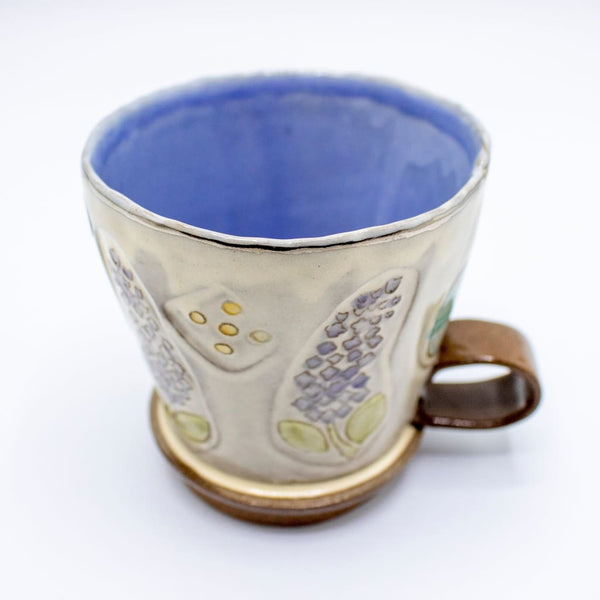 Lilac Teacup By Builder Burner Ceramics