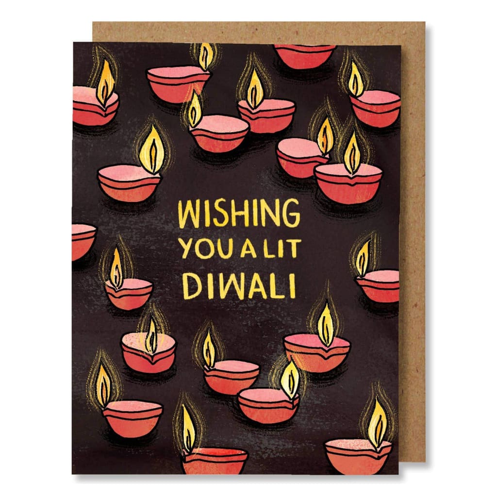 Lit Diwali Card By NANU Studio