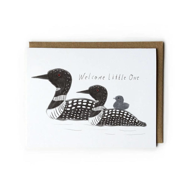 Little Loon Card By Honeyberry Studios