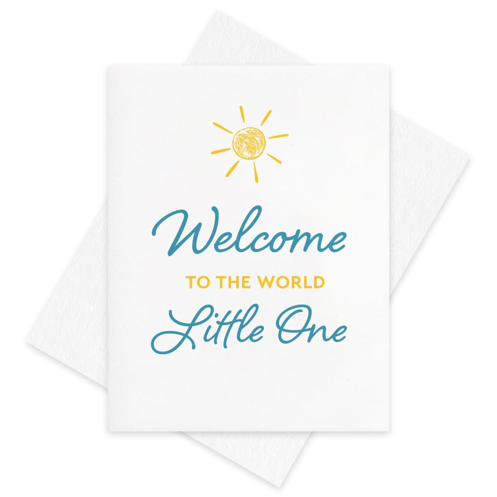 Little One Baby Card By Inkwell Originals