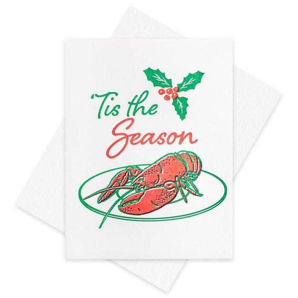 Lobster Season Card By Inkwell Originals
