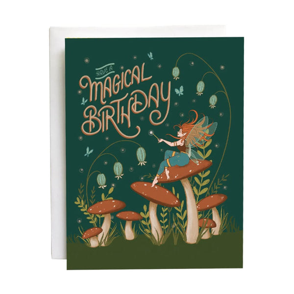 Magical Fairy Birthday Card By Carabara Designs