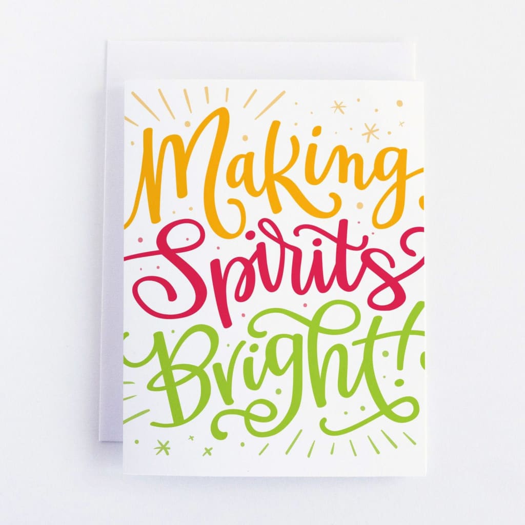 Making Spirits Bright Card By Pedaller Designs