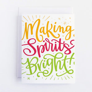 Making Spirits Bright Card By Pedaller Designs