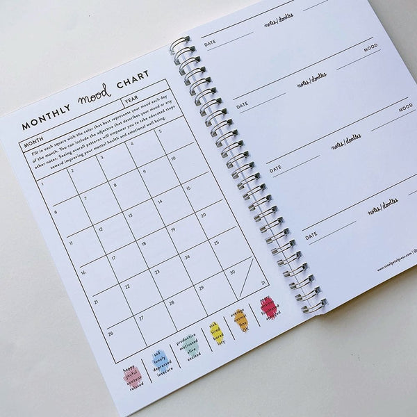 Monthly Mood Notebook By Steel Petal Press