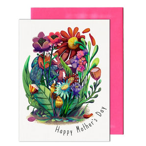 Mother’s Day Flower Patch Card By Pencil Empire