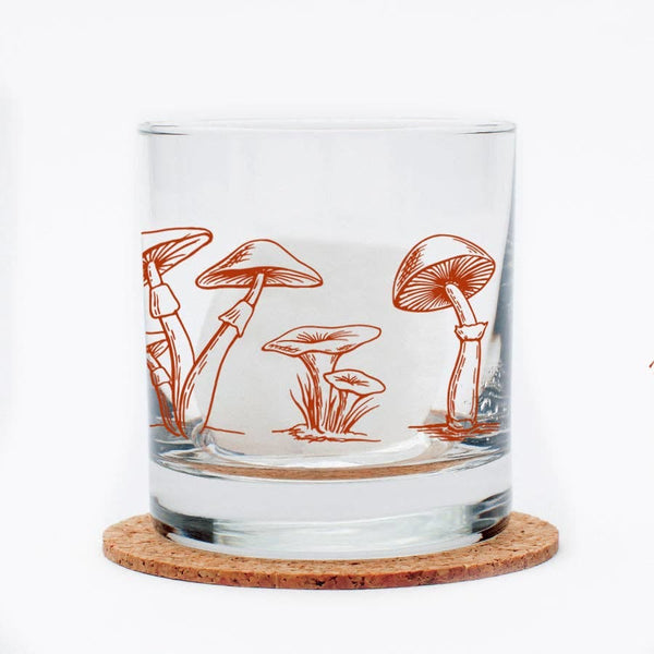 Mushroom Rocks Glass By Counter Couture